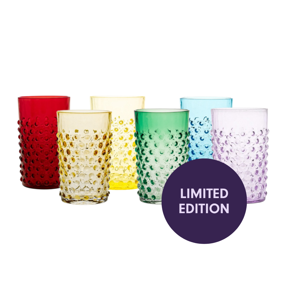 Rainbow box Sklenic Hobnail