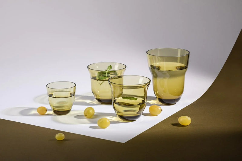 SHADOWS <br> Drinking Glass in Bonsai Green <br> (Set of 2) - KLIMCHI