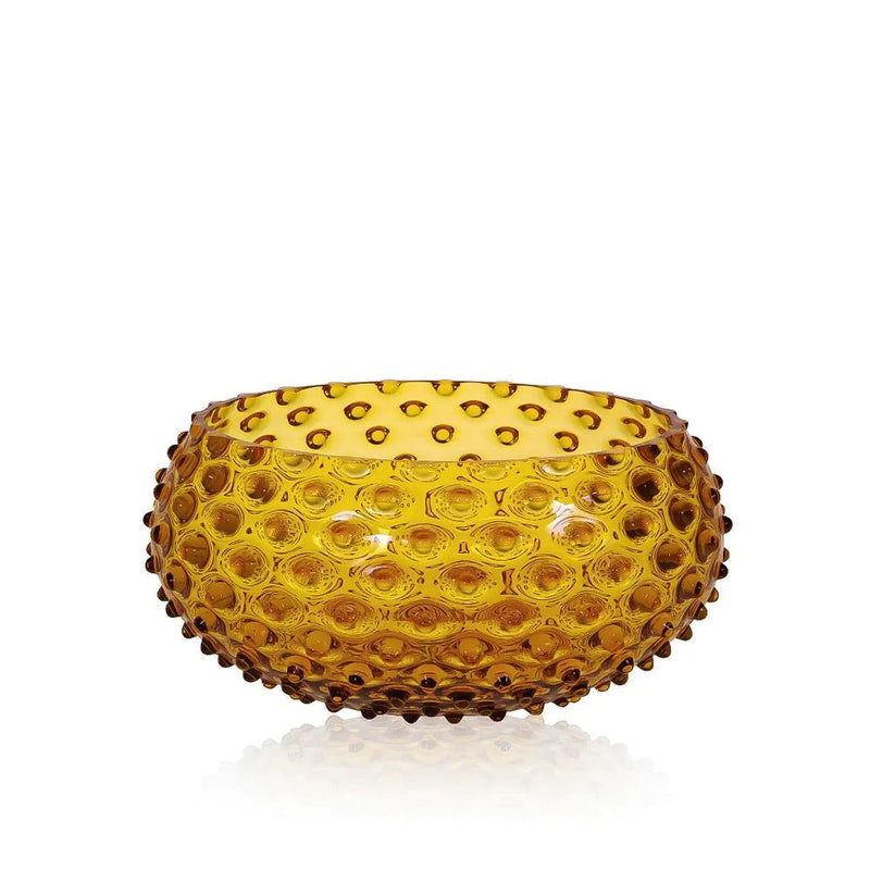 Amber Hobnail Bowl - KLIMCHI