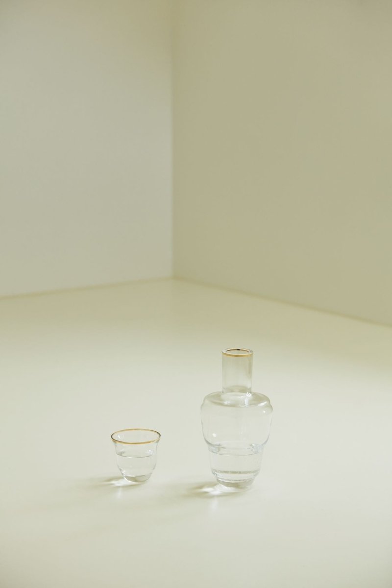 SHADOWS <br> GOLDEN LUX <br> Drinking Glass <br> (Set of 2) - KLIMCHI