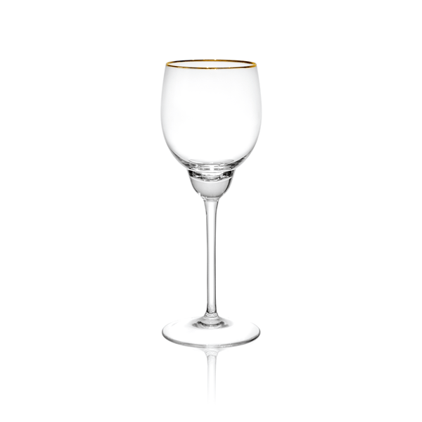 SHADOWS <br> GOLDEN LUX <br> White Wine Glass (Set of 2) - KLIMCHI