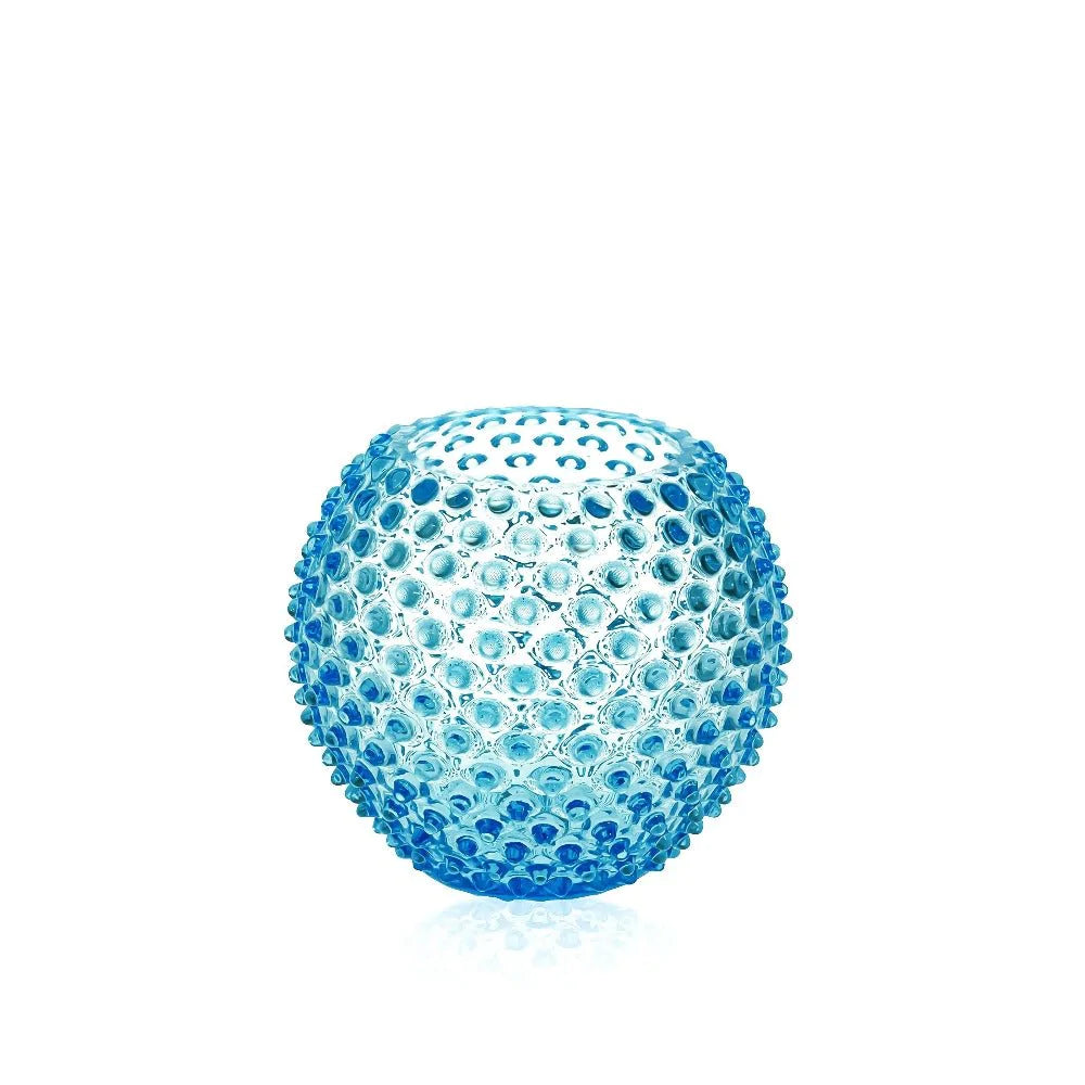 Azure Hobnail Vase - KLIMCHI