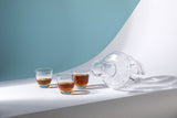 SHADOWS <br> Espresso Glass Cup in Cloudless Clear <br> (Set of 2) - KLIMCHI