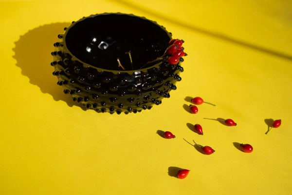 Black Hobnail Bowl - KLIMCHI