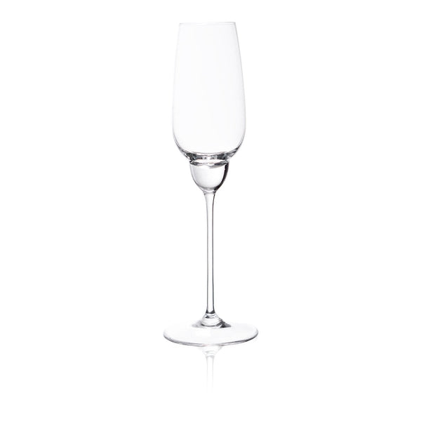SHADOWS Champagne Glass in Cloudless Clear (Set of 2) - KLIMCHI