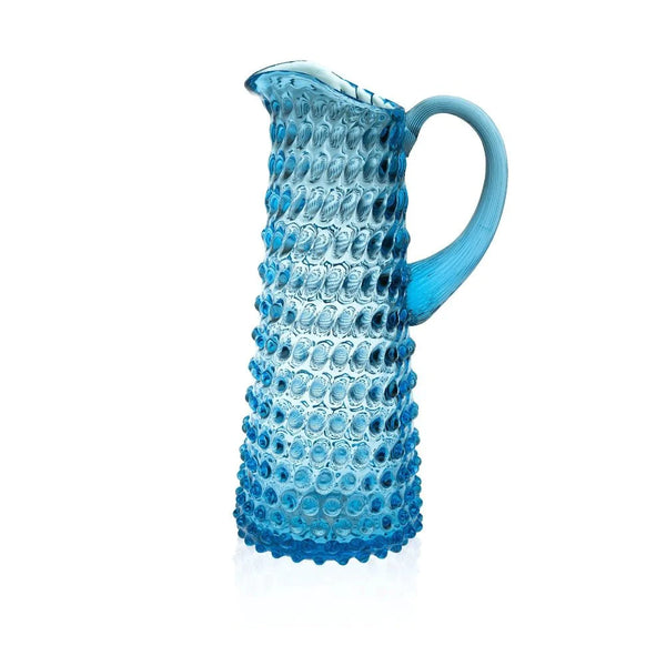 Azure Hobnail Jug Tall - KLIMCHI