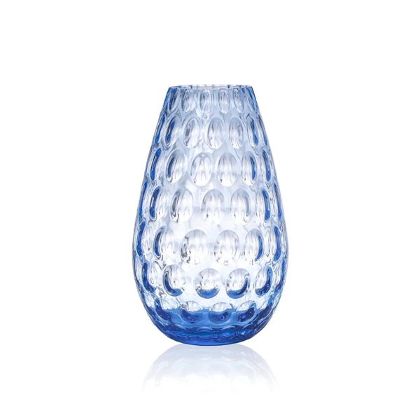 Light Blue Kugel Cone Vase - KLIMCHI