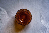 Amber Hobnail Collar Vase - KLIMCHI