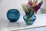 Underlay Blue Smoke Hobnail Vase Large - KLIMCHI
