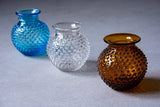 Amber Hobnail Collar Vase - KLIMCHI