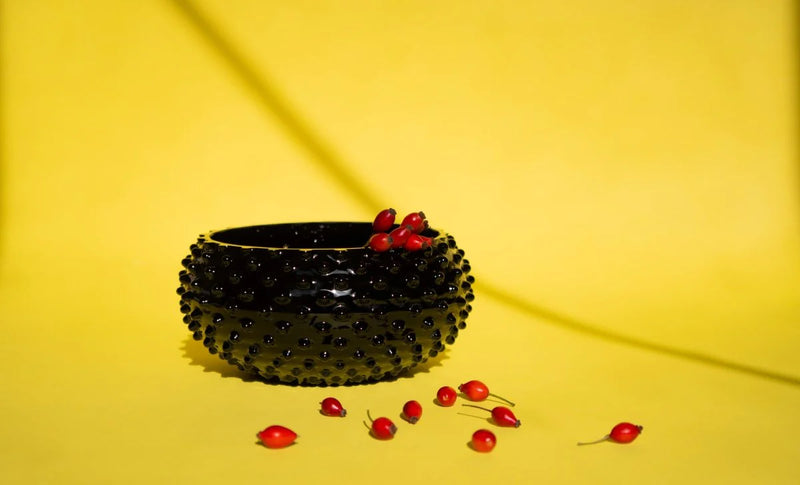 Black Hobnail Bowl - KLIMCHI